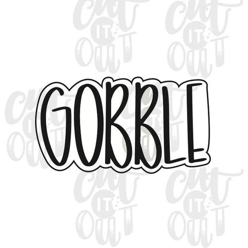 Gobble Cookie Cutter