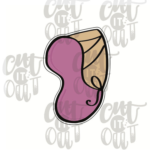Miss Doughmestic Pointe Shoe Cookie Cutter