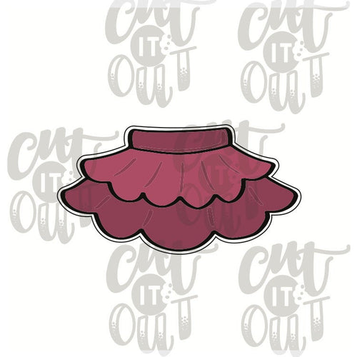 Miss Doughmestic Tutu Cookie Cutter
