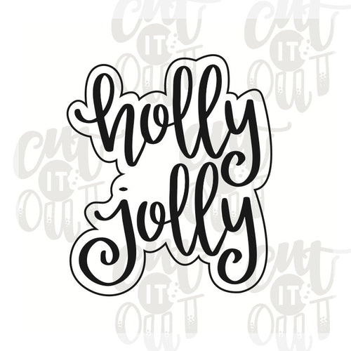 Holly Jolly Cookie Cutter
