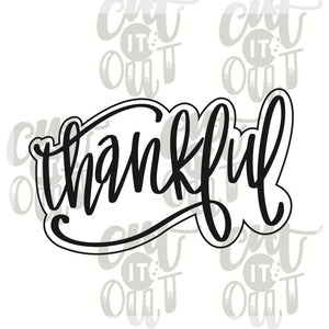 Thankful Cookie Cutter