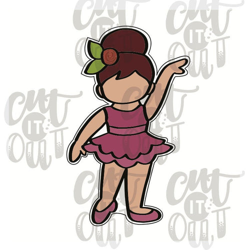Dancing Ballerina Cookie Cutter