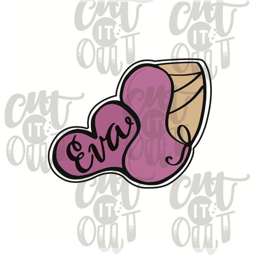 Miss Doughmestic Heart & Pointe Shoe Cookie Cutter