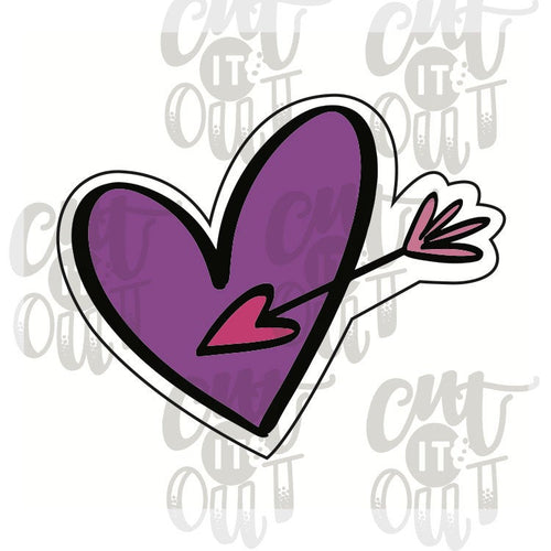 Heart with Arrow Cookie Cutter