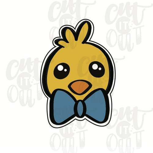 Chick with Bowtie Cookie Cutter