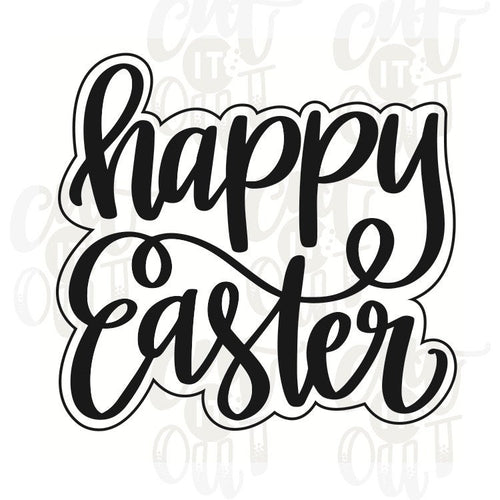 Happy/Hoppy Easter Cookie Cutter
