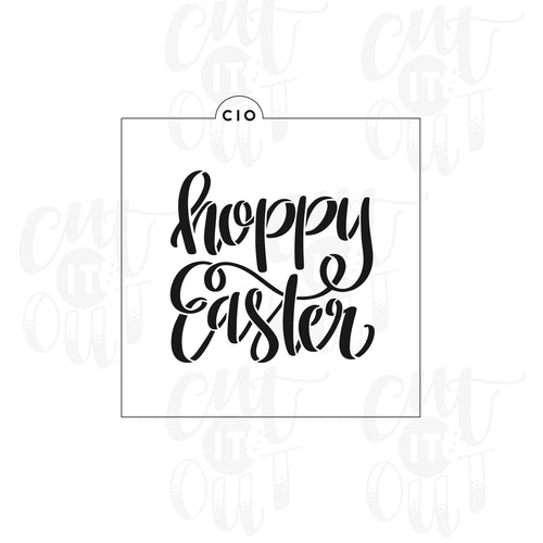 Hoppy Easter Cookie Stencil
