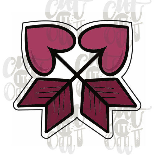 Double Arrows Cookie Cutter