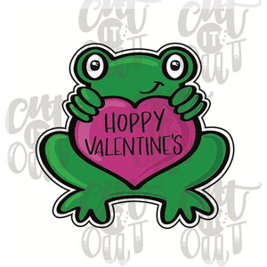 Hoppy Valentine's Cookie Cutter