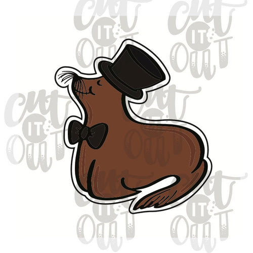 Mr. Seal Cookie Cutter