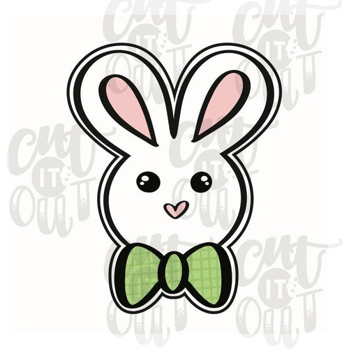 Bunny with Bowtie Cookie Cutter