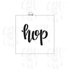 Hop Cookie Stencil