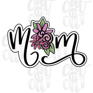 Floral Mom Cookie Cutter