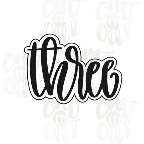 Three Cookie Cutter