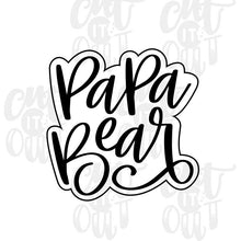 Load image into Gallery viewer, Papa Bear Cookie Cutter