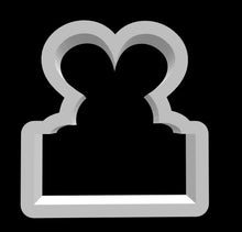 Load image into Gallery viewer, Bunny Plaque Cookie Cutter