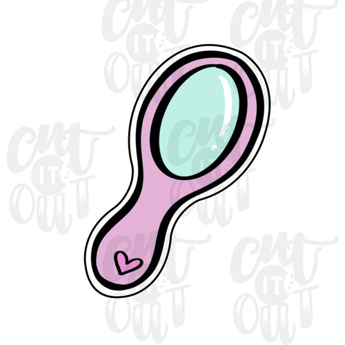 Hand Mirror Cookie Cutter