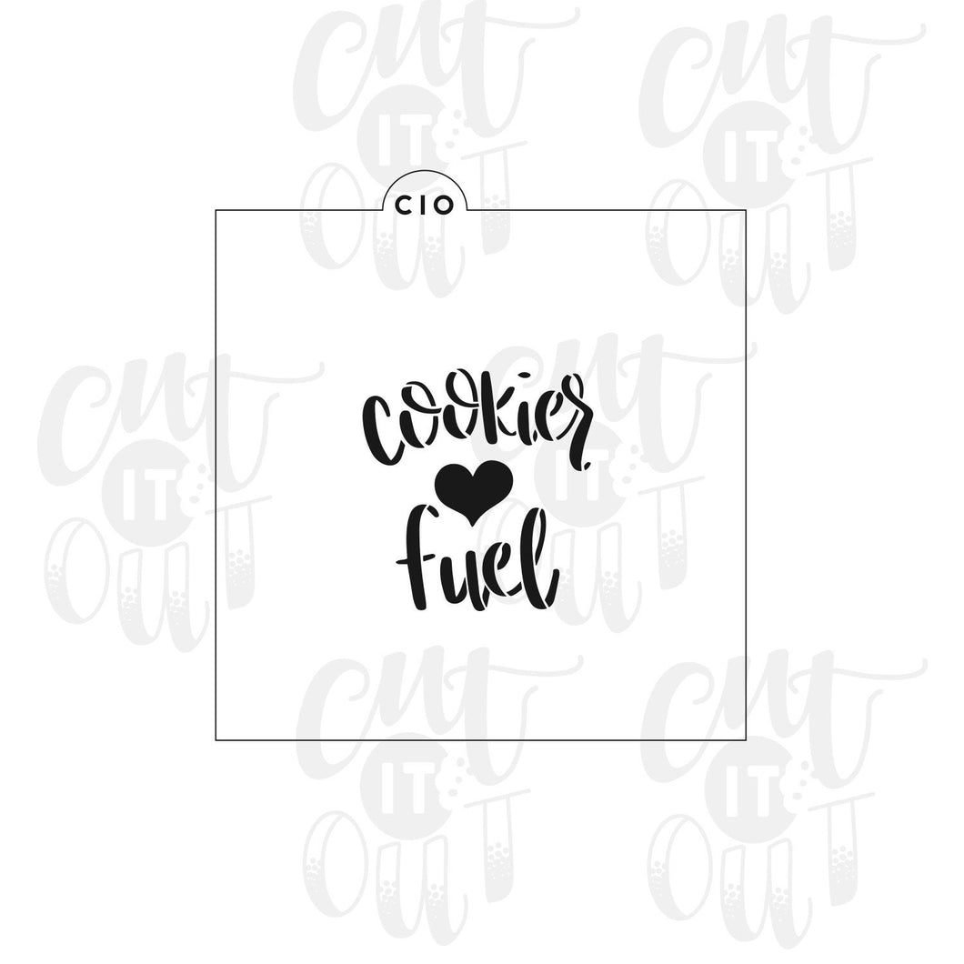 Cookier Fuel Cookie Stencil