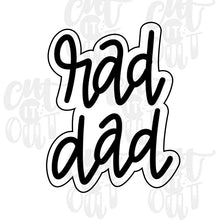 Load image into Gallery viewer, Rad Dad Cookie Cutter
