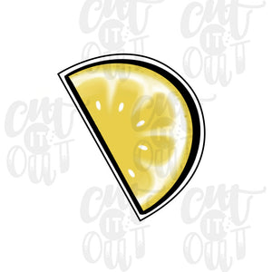 Lemon Wedge Cookie Cutter