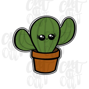 Cutie Cactus Cookie Cutter