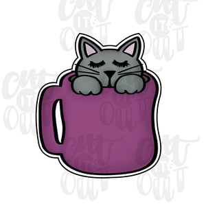 Cat Mug Cookie Cutter