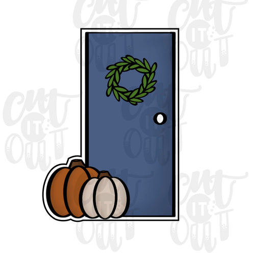 Fall Front Door Cookie Cutter