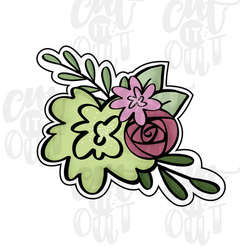 Floral Cluster Cookie Cutter