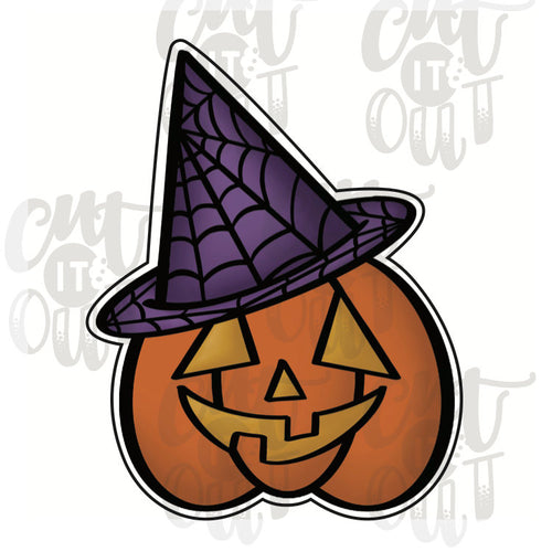 Crooked Hat Pumpkin Cookie Cutter