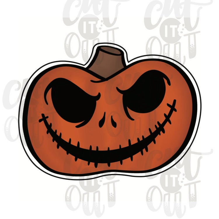 Spooky Pumpkin Cookie Cutter