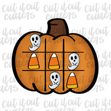 Load image into Gallery viewer, Tic Tac Toe Halloween Cookie Cutter Set