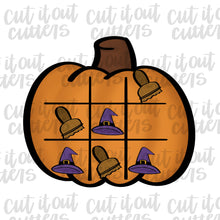 Load image into Gallery viewer, Tic Tac Toe Halloween Cookie Cutter Set