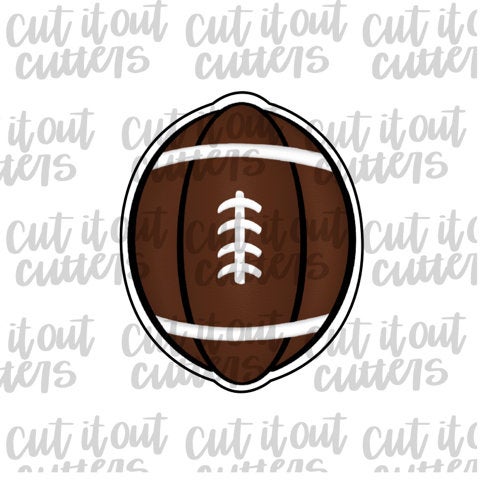 Football Pumpkin Cookie Cutter