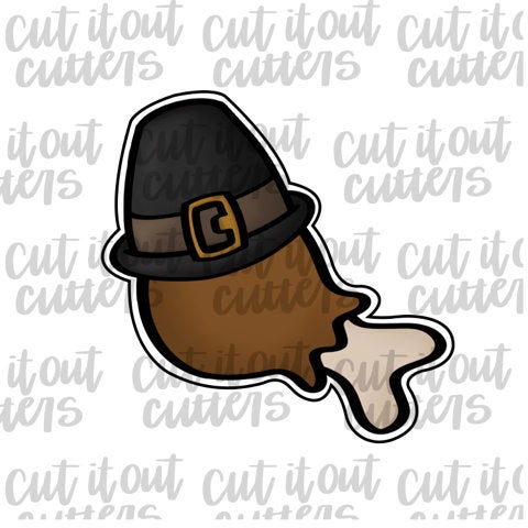 Pilgrim Turkey Leg Cookie Cutter