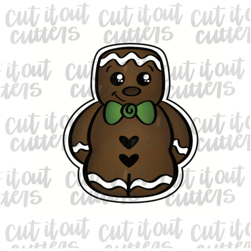 Gingy-Snow Man Cookie Cutter