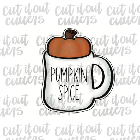 Pumpkin/Apple Mug Cookie Cutter