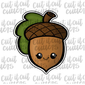 Chubby Acorn Cookie Cutter