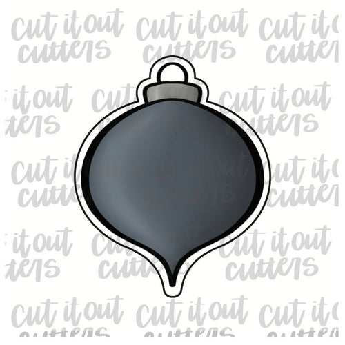 Bulb Ornament Cookie Cutter