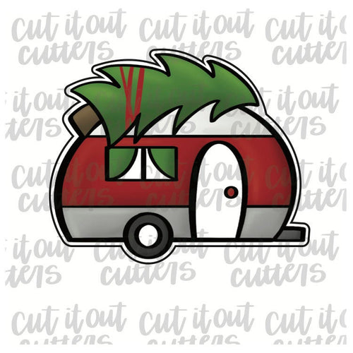 Christmas Camper Cookie Cutter