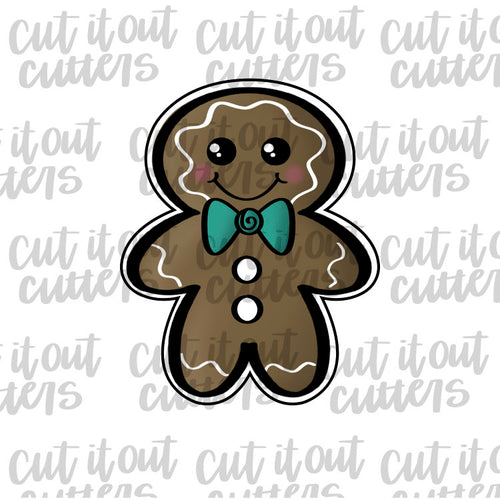 Chubby Gingerboy Cookie Cutter