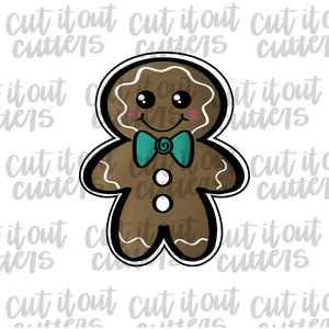 Chubby Gingerboy Cookie Cutter