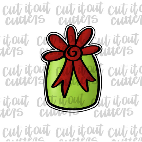 Chubby Present 2 Cookie Cutter