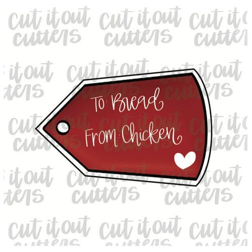 Gift Tag Cookie Cutter
