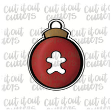 Load image into Gallery viewer, Gingerboy Ornament Cookie Cutter