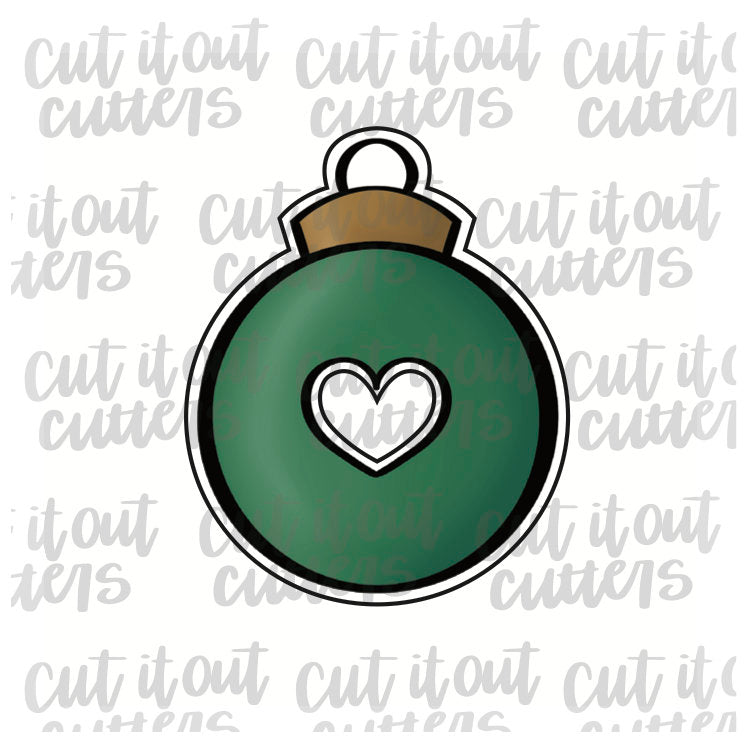 Heart Ornament Cookie Cutter