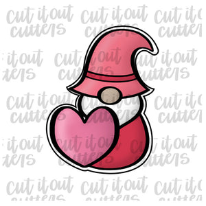 Heart Gnome Cookie Cutter