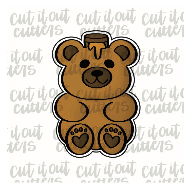 Honey Bear Cookie Cutter