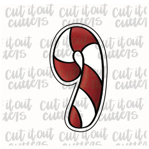 Candy Cane Cookie Stick Cookie Cutter