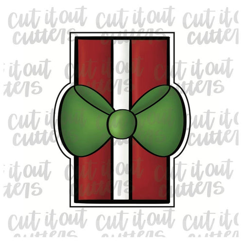 Tall Present Cookie Cutter