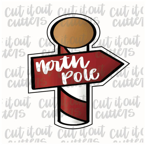 North Pole Cookie Cutter